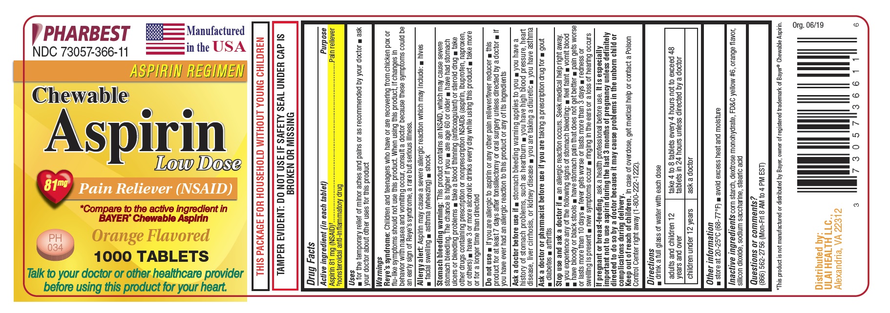 Product Images Chewable Aspirin Low Dose Photos Packaging, Labels